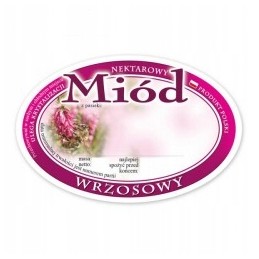 viržių medaus etiketė