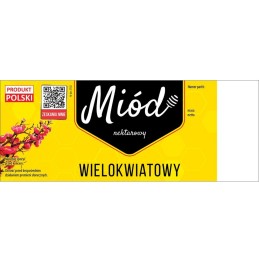 pakelis didelių etikečių daugiažiedžiui medui (100 vnt) - raštas e182