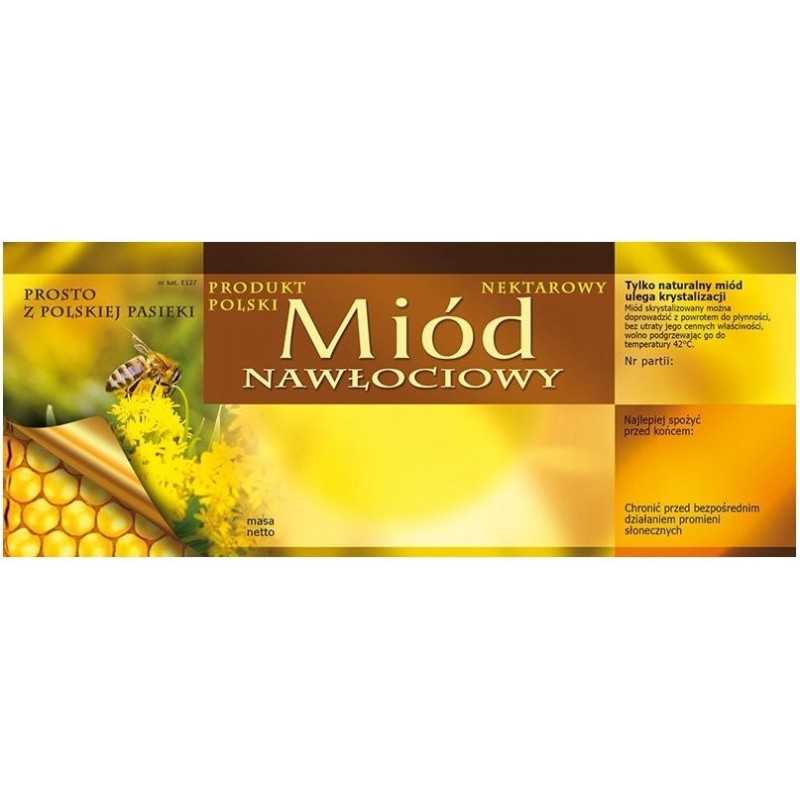 auksaspalvio medaus etiketė