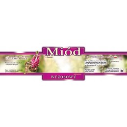 viržių medaus etiketė