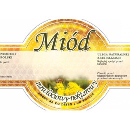 auksaspalvio medaus etiketė