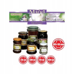 Facelijos medaus etiketė