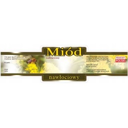 auksaspalvio medaus etiketė