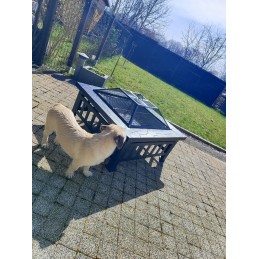 ⭐⭐didelis sodo židinys 80cm, dažytas grilis⭐⭐