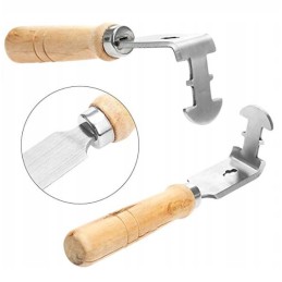 Profiliuotas nerūdijančio plieno grandiklis bičių rėmams valyti