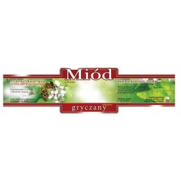 Siūlome stačiakampes, lipnias grikių medaus etiketes - 100 vnt - labai geras produktas!!!