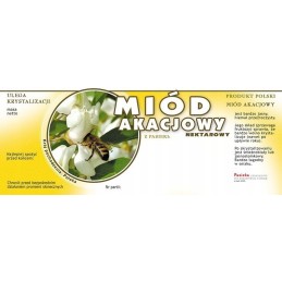 Akacijų medui siūlome dideles lipnias etiketes su apskritimu, labai geras produktas!!!