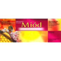 Siūlome dideles lipnias etiketes medui tiesiai iš avilio, labai geras produktas!!!