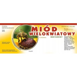 Siūlome dideles lipnias etiketes su apskritimu daugiažiedžiui medui, labai geras produktas!!!