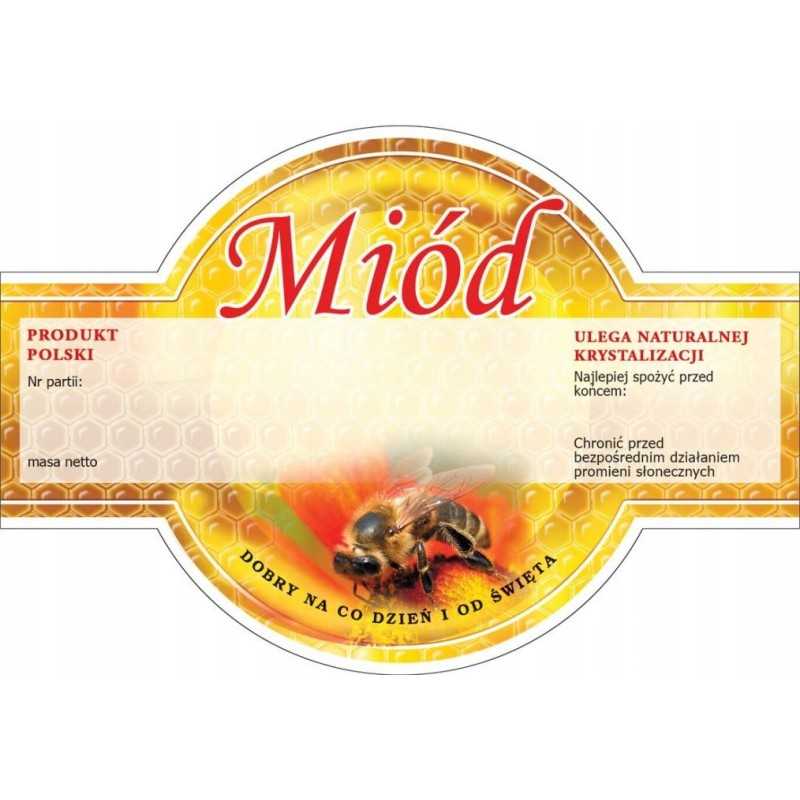 Siūlome dideles apvalias lipnias etiketes - universaliam medui - labai geras produktas!!!