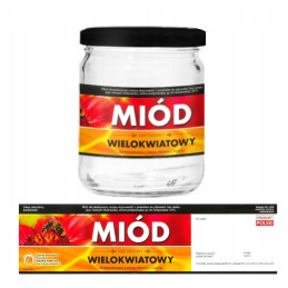 Siūlome lipnias etiketes su kontra etikete (parduodamas nepjaustytas) kelių gėlių medus - labai geras produktas!!!