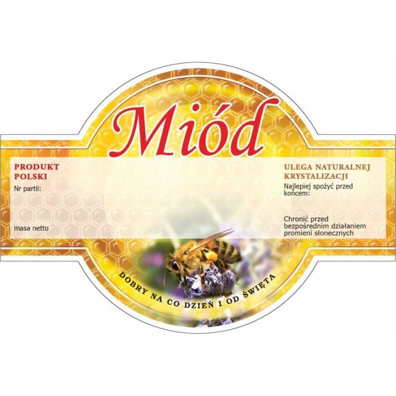 Siūlome dideles apvalias lipnias etiketes - universaliam medui - labai geras produktas!!!