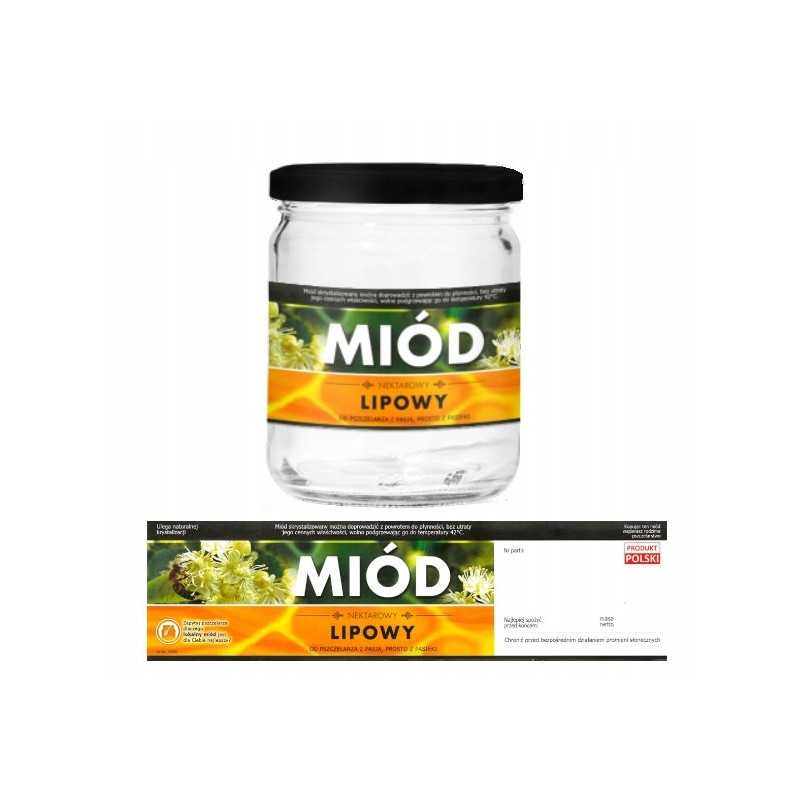 Siūlome lipnias etiketes su kontra etikete (parduodamas nepjaustytas) liepų medus - labai geras produktas!!!