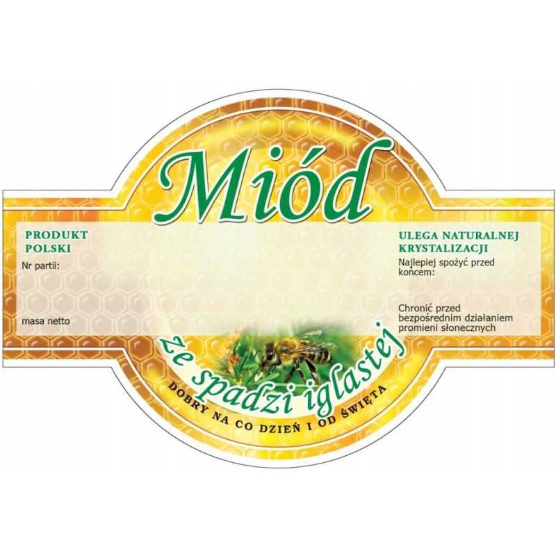 Siūlome dideles apvalias lipnias etiketes - medunešiui - labai geras produktas!!!