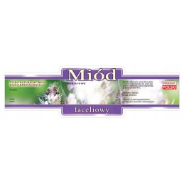 Siūlome stačiakampes, lipnias faceliumo medaus etiketes - 100 vnt - labai geras produktas!!!