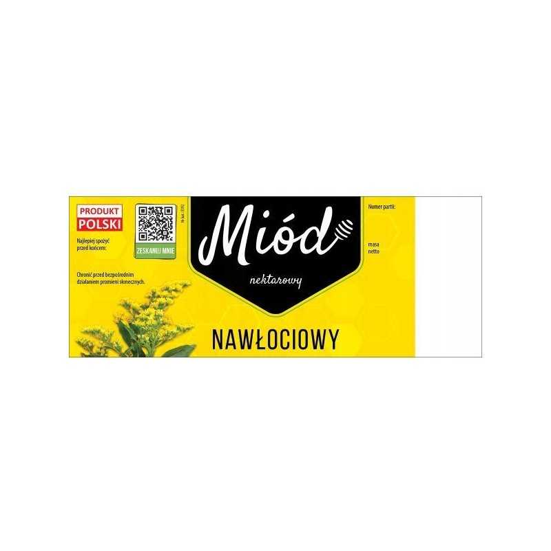 Siūlome dideles lipnias auksarankio medaus etiketes, labai geras produktas!!!