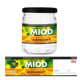 Siūlome lipnias etiketes su kontra etikete (parduodamas nepjaustytas) rapsų medus - labai geras produktas!!!