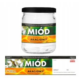 Siūlome lipnias etiketes su kontra etikete (parduodamas nepjaustytas) akacijų medus - labai geras produktas!!!