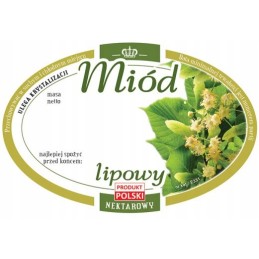Siūlome ovalias lipnias etiketes - liepų medui - labai geras produktas!!!