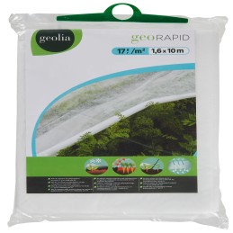 Balta agrotekstile 1,6x10m 17g/m geolia