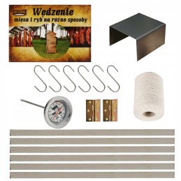 Didelė medinė sodo rūkykla