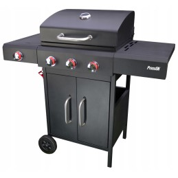 Sodo dujinis grilis 3 1 11 6 kW didelės grotelės