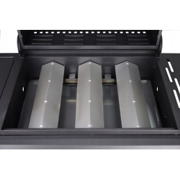 Sodo dujinis grilis 3 1 11 6 kW didelės grotelės