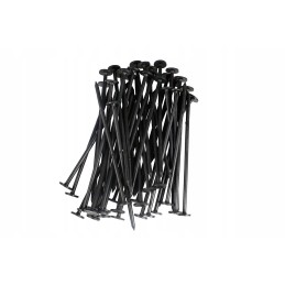 ✨ ilgi plastikiniai kaiščiai 19 cm agrotekstilei ir agrotekstilei tvirtinti sad100r (100 vnt.)