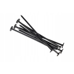 ✨ ilgi plastikiniai kaiščiai 19 cm agrotekstilei ir agrotekstilei tvirtinti sad100r (100 vnt.)