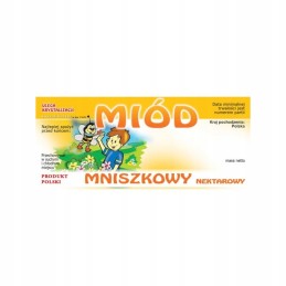 Kiaulpienių medaus etikečių pakuotė – 100 vnt.