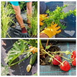 ☘️Agrotekstilės stiprus kilimėlis nuo piktžolių 1,1x10m 70g☘️