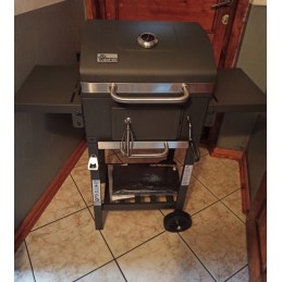 Naujausias anglies kepsninės modelis, skirtas kepti sode!