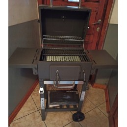 Naujausias anglies kepsninės modelis, skirtas kepti sode!