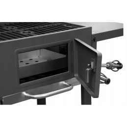 Naujausias anglies kepsninės modelis, skirtas kepti sode!