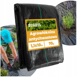 ☘️Agrotekstilės stiprus kilimėlis nuo piktžolių 1,1x10m 70g☘️