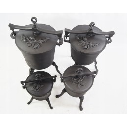 Ketaus medžioklinis virdulys, 7 litrai, lenkiškas liejinys