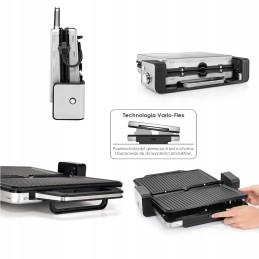 WMF Lono 2-in-1 elektrinis grilis, nerūdijantis plienas