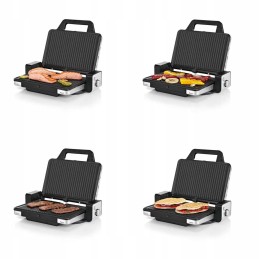 WMF Lono 2-in-1 elektrinis grilis, nerūdijantis plienas