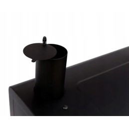 Ketaus medžio anglies grilis, didelės, stabilios grotelės su ratukais ir lentynomis, dangtelis