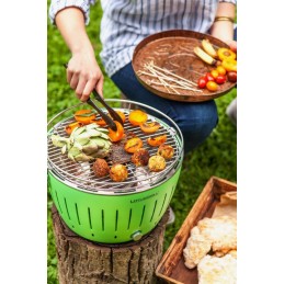 Nerūkomas anglies grilis lotusgrill nešiojamas modernus standartinis plius krepšys