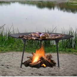 Ketaus židinio plokštė 45 cm židiniui