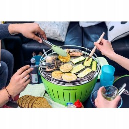 Nerūkomas anglies grilis lotusgrill nešiojamas modernus standartinis plius krepšys