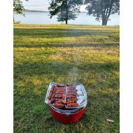 Nerūkomas anglies grilis lotusgrill nešiojamas modernus standartinis plius krepšys