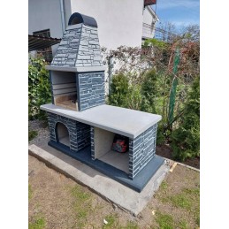 ⭐⭐Didelė Landgraf sodo kepsninė + lentynos + peleninė⭐⭐