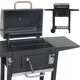 ⭐⭐Didelė Landgraf sodo kepsninė + lentynos + peleninė⭐⭐