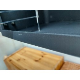 Didelė ketaus medžio anglies kepsninė, stabilus dangtis, nemokamai