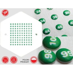 Lenkiški opaličiai bičių motinėlėms žymėti, žali