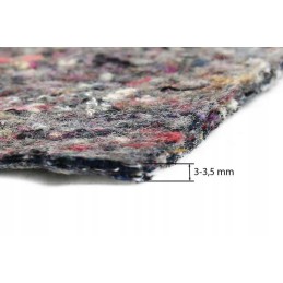 Veltinis kilimėlis, viršutinė izoliacija, plona, rinkinyje 5 vnt