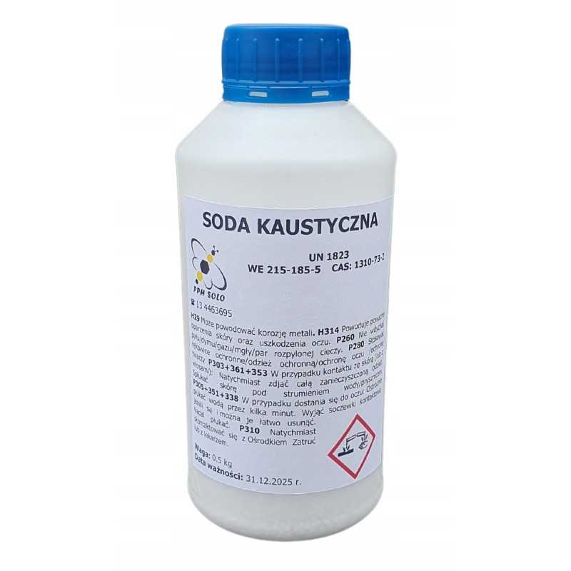 ⬇kaustinė soda 500 gramų solo⬇