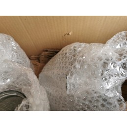 5l stiklinis indelis - su vaisių raštais